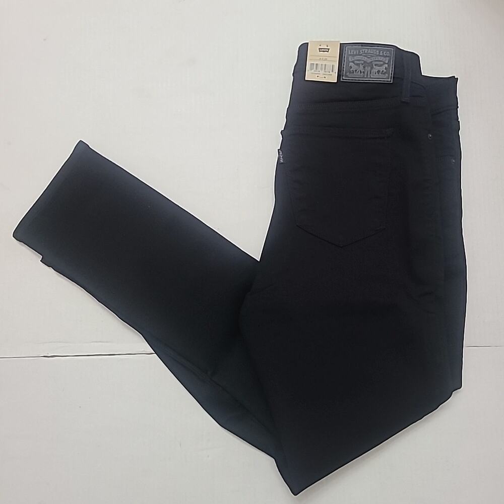 Levis 311 Shaping Skinny Jeans Stretch Modern Mid Rise Black Size 31 x 28 New - Picture 5 of 8